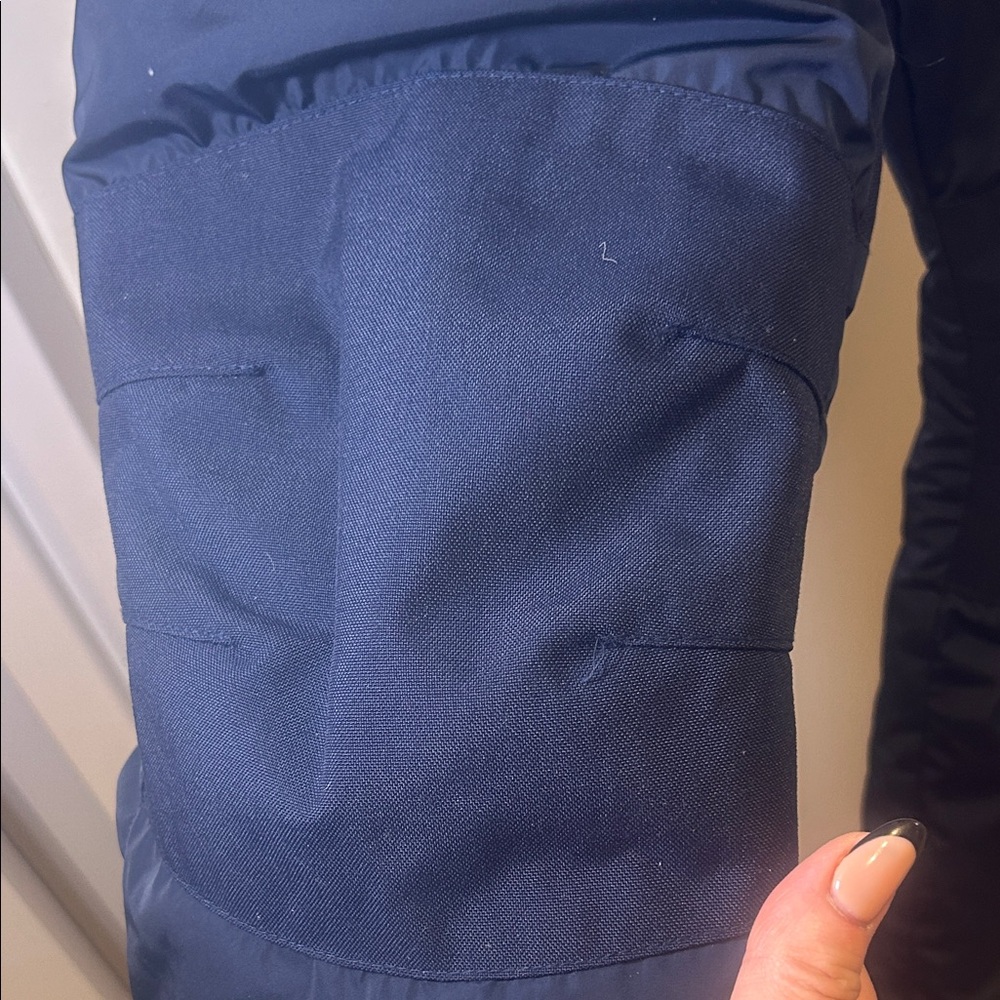 Lands' End Navy Kids Snow Jumpsuit  Size 8 - Picture 6 of 12